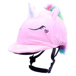 8540-rz-toque-pour-casque-equitation-qhp-unicorn-pink-standard