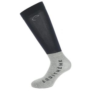 986115021-chaussettes-equitation-equitheme-compet-noir-gris-clair