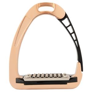 121343-m112-105-etriers-equitation-acavallo-arena-alupro-or-rose-noir-10-5-cm