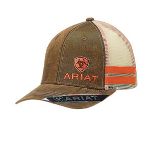 10022929-casquette-structure-moyenne-ariat-brown-oilskin-tu