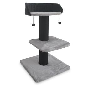15309-arbre-a-chat-duvoplus-gloria-gris-noir-60x60x100-cm