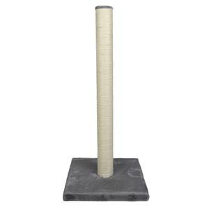 431-408667-griffoir-pour-chat-ebi-classic-high-post-gris-40x40x90-cm