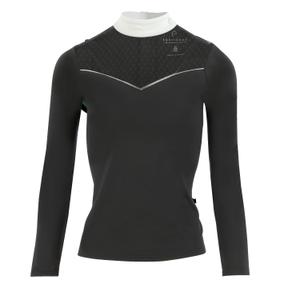 96207402-polo-de-concours-manches-longues-d-equitation-femme-equitheme-valencia-noir