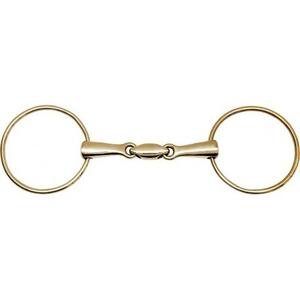 600911145-mors-2-anneaux-pour-cheval-anatomic-en-maillechort-feeling-dore-145-mm