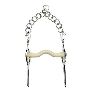 6066781-mors-pour-cheval-feeling-flexi-argente