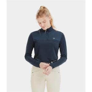 sunr124-navy-polo-d-equitation-manches-longues-femme-horse-pilot-sunrise-navy