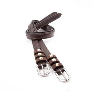 0668110000312-lanieres-d-eperons-pour-cheval-kavalkade-seasons-dreams-brown-gold-white-tu