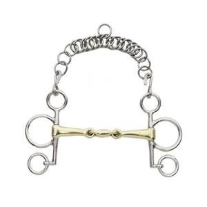 0704021-baby-pelham-a-double-brisure-pour-cheval-kavalkade-kavalbit-argente-dore