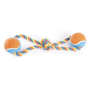 3003155-corde-pour-chien-avec-2-balles-de-tennis-martin-sellier-multicolore