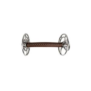 590093135-mors-releveur-pour-cheval-en-inox-inox-cuir-metalab-jw-argente-135-mm