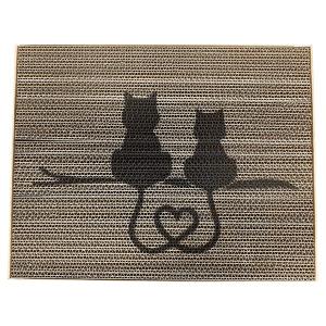 461015-griffoir-pour-chat-love-petdesign-grifzone-marron-noir-43x34x2-5-cm