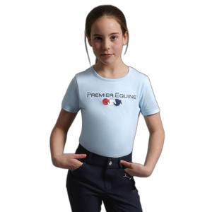 45511112bl-t-shirt-en-coton-fille-premier-equine-chiaro-blue