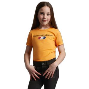 45511112or-t-shirt-en-coton-fille-premier-equine-chiaro-orange