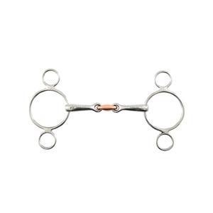 8087-45-mors-3-anneaux-pour-cheval-avec-pastille-de-cuivre-premier-equine-metal