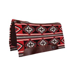 pcfp200-black-crimson-tapis-de-dressage-pour-cheval-professional-s-choice-fuse-navajo-black-crimson-tu