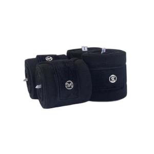 1430-035-990-bandes-de-polo-pour-cheval-ps-of-sweden-velvet-monogram-x4-black-tu