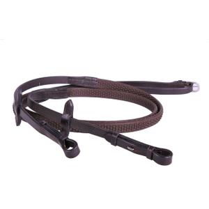 2116-br-renes-pour-cheval-caoutchouc-doux-qhp-marron