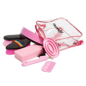 401322-sac-de-pansage-avec-7-pieces-de-toilette-roma-pink-tu