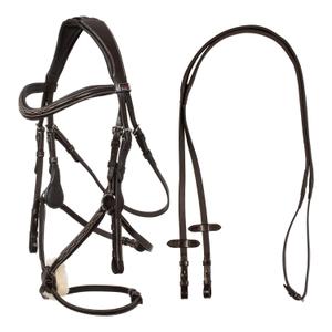 suh01004-dark-brown-bridons-equitation-anatomique-pour-cheval-mexicaine-avec-muserolle-supreme-dark-brown