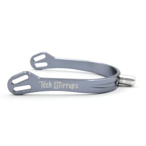tsvshorttitanium-eperons-pour-cheval-tech-stirrups-verona-short-titanium-tu