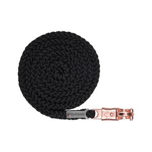 5049001-longe-equitation-avec-mousqueton-antipanique-waldhausen-shine-noir-or-rose-2-m